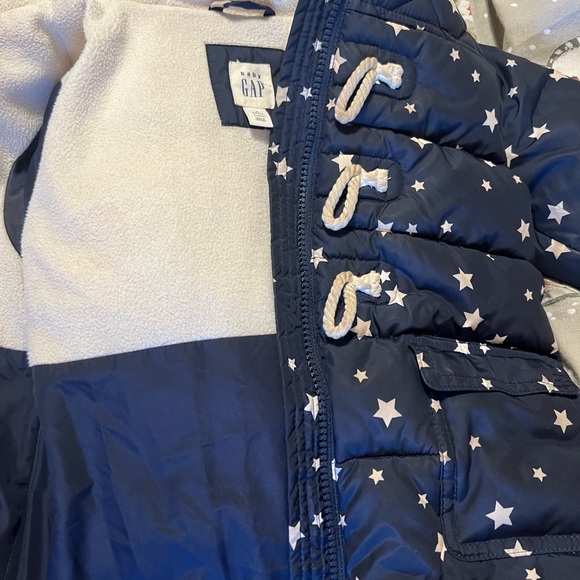 Baby Gap Star Puffer Jacket 3Years - Picture 3 of 4